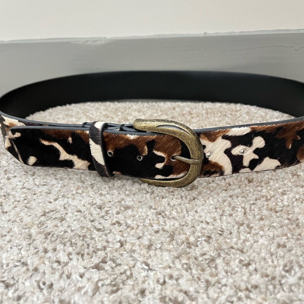 Free People cow belt
